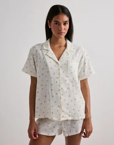 Jacket Ss Muslin Flower
