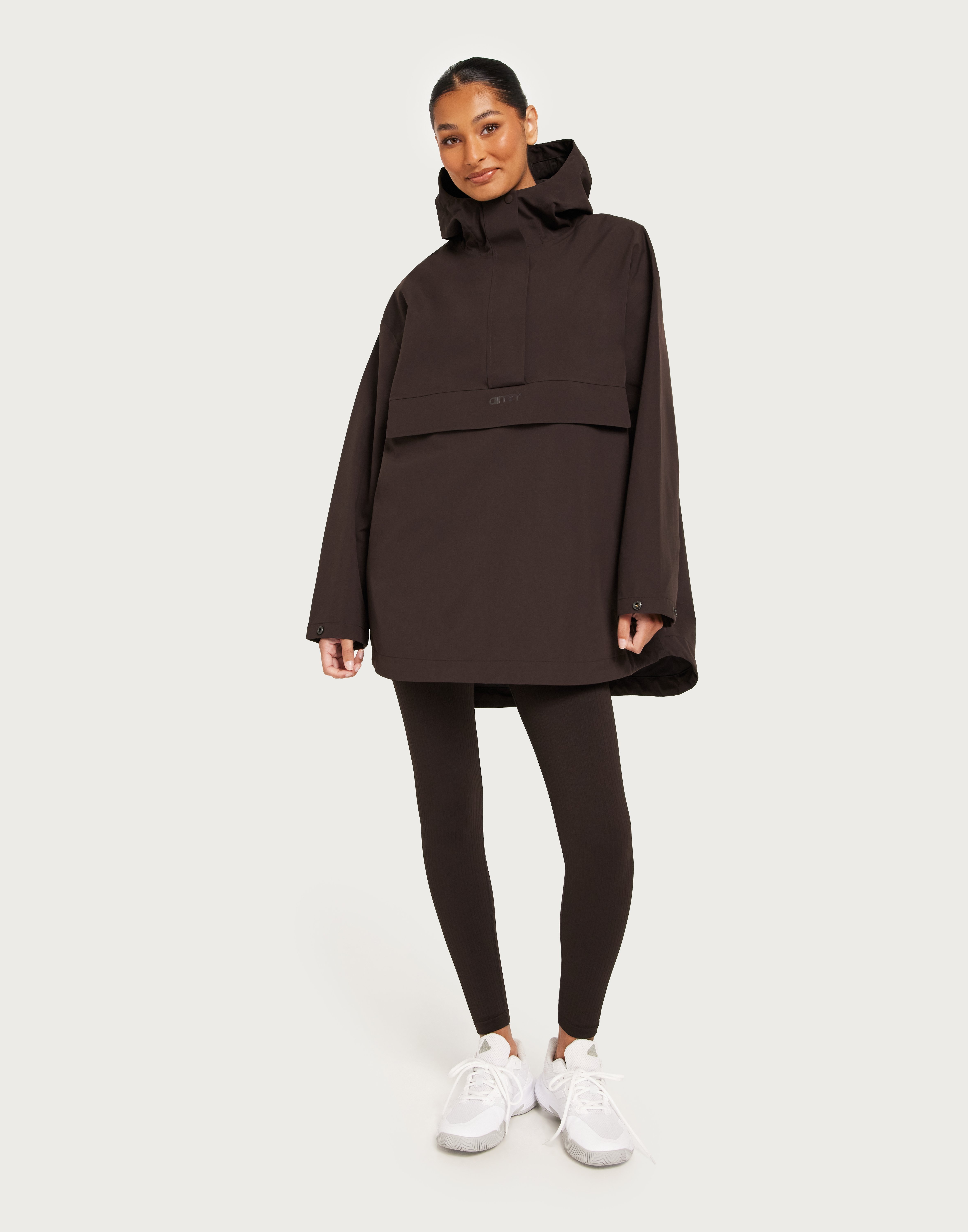 Köp Aim'n Waterproof Oversized Anorak - Cacao | Nelly.com