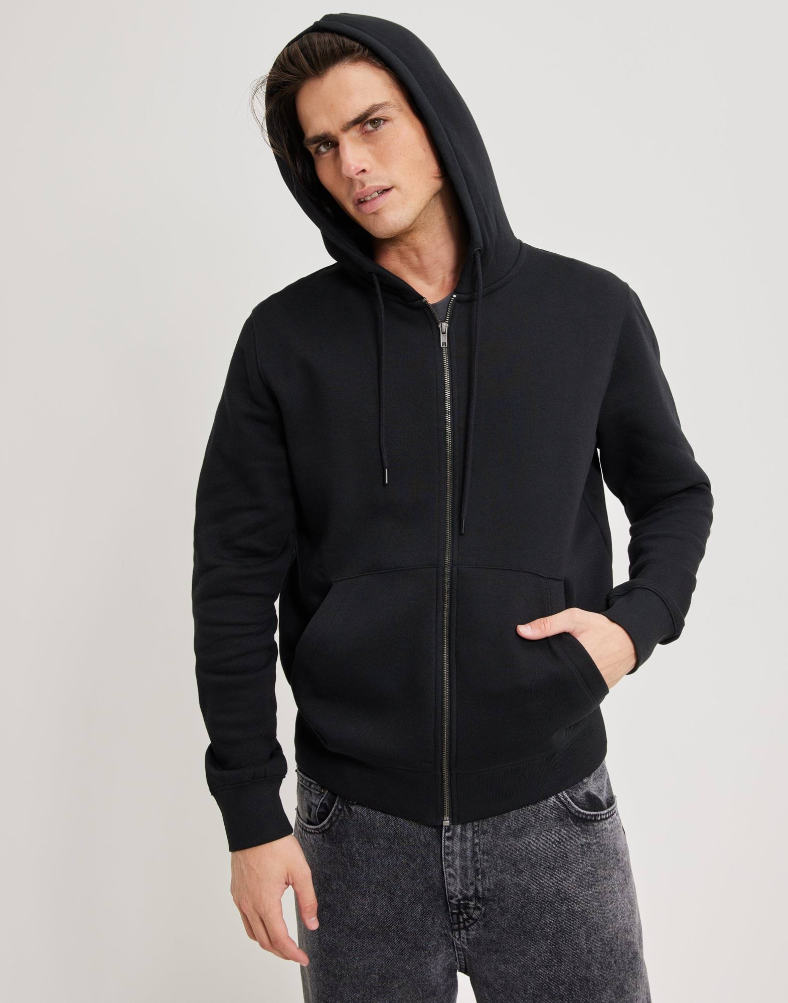 JJESTAR BASIC SWEAT ZIP HOOD NOOS