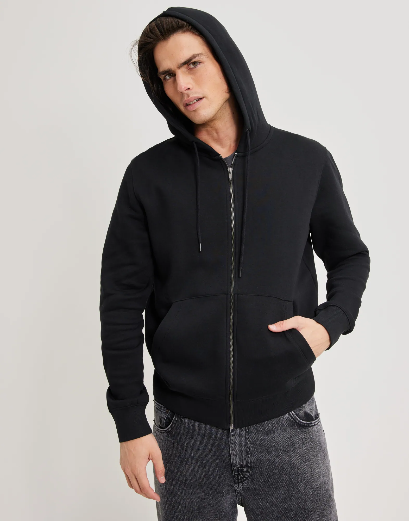 JJESTAR BASIC SWEAT ZIP HOOD NOOS