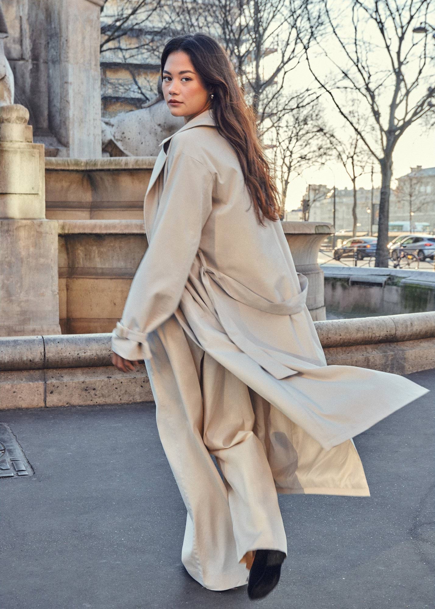 Belted Waist Trenchcoat