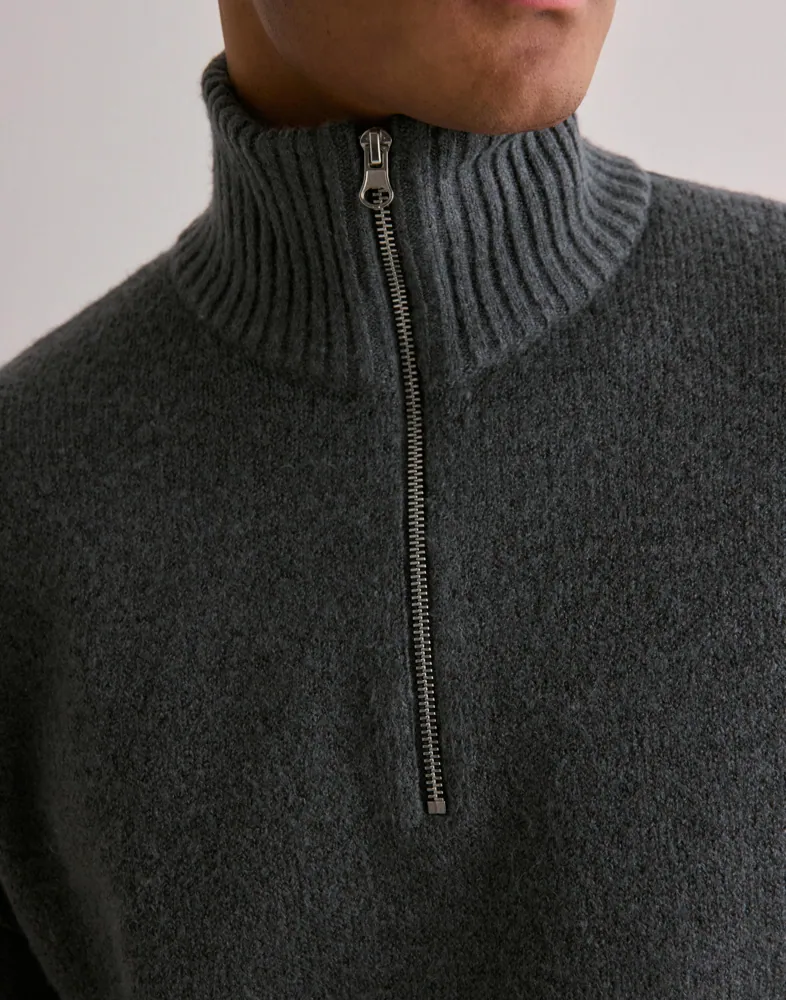 JOROLLIE KNIT HALF ZIP SN