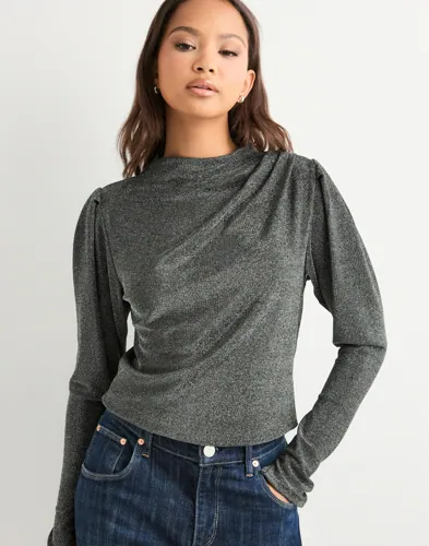 Vero Moda - Sølv - Awdynasty Ls High Neck Top