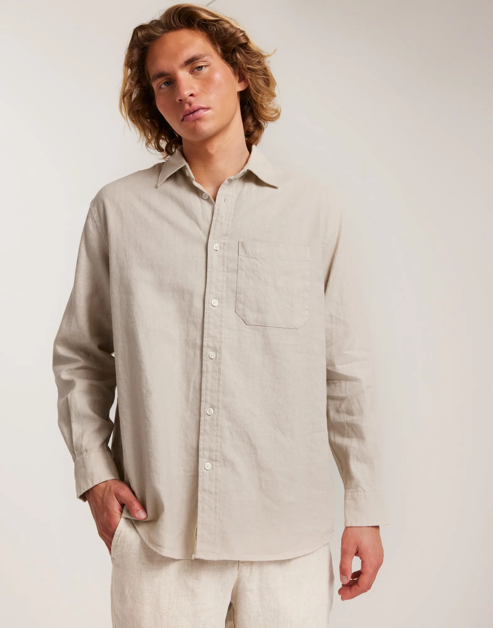 WBYuzo Linen Shirt