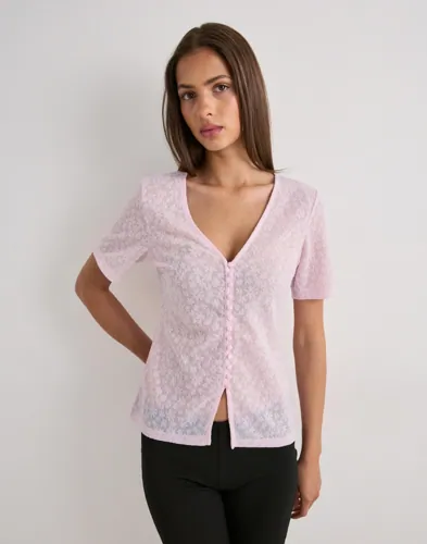 Pieces - Rosa - Pcbaisy Ss Cardigan Jrs Bc