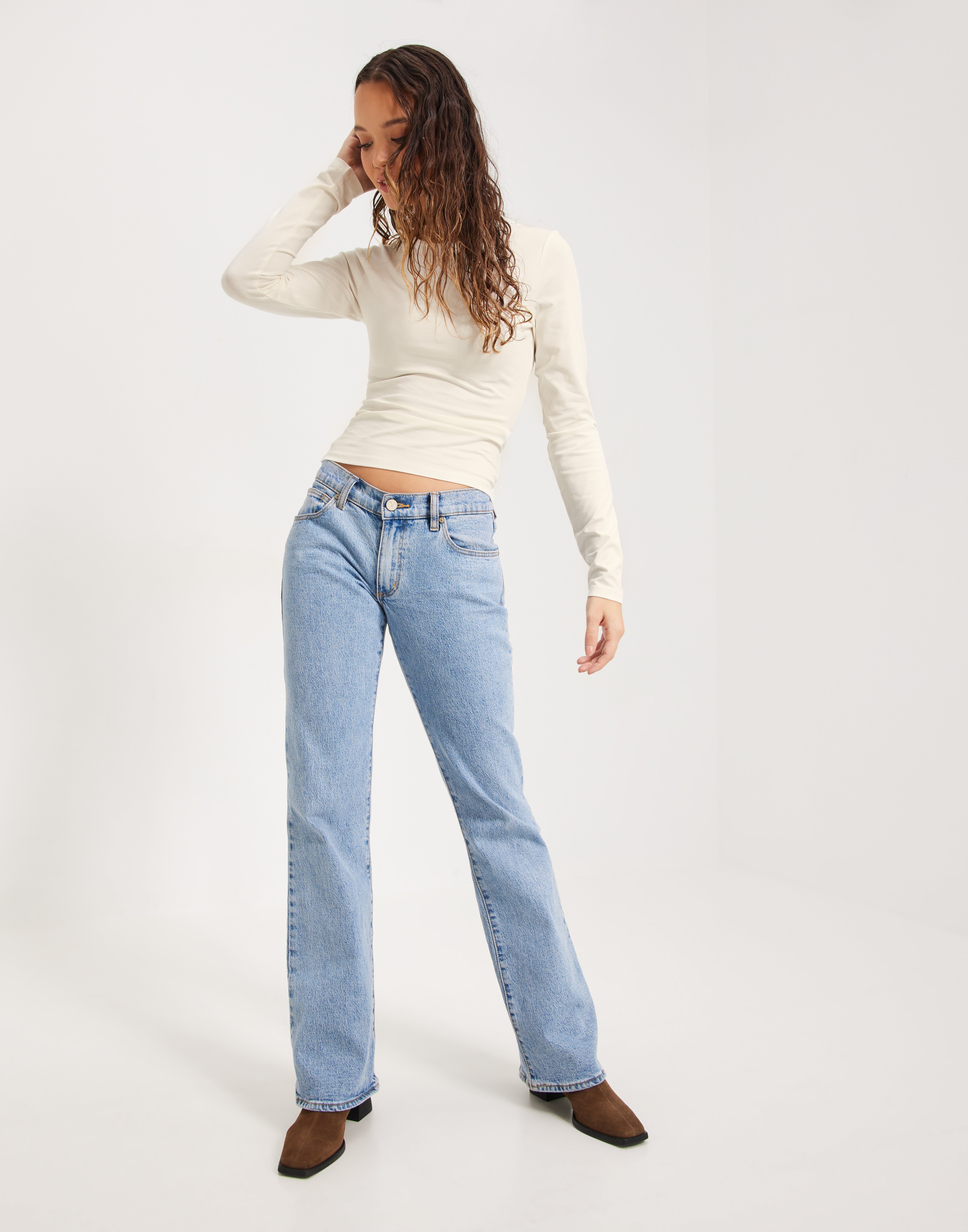 Nelly - Hvid - Keep It Simple Ls Top