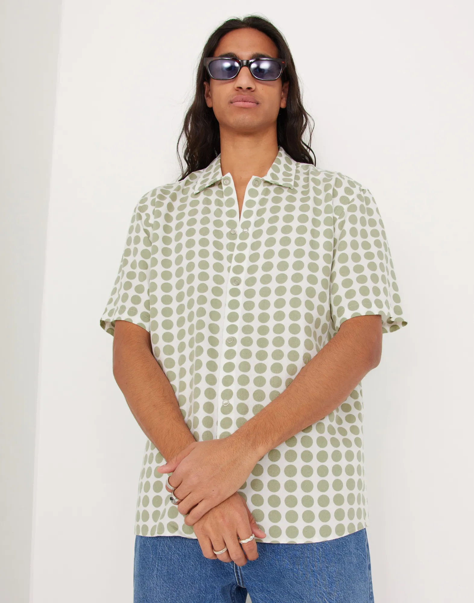 Alvin SS all over printed shirt