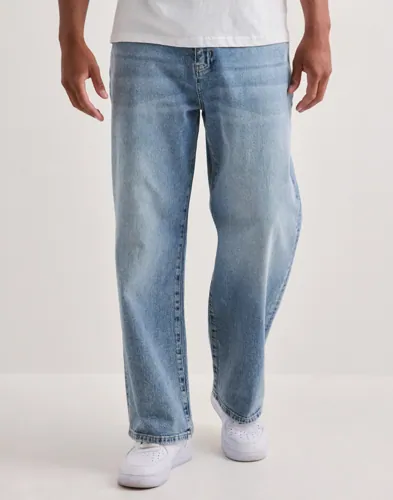 Que Sera Sera Warren Wide Denim Loose fit jeans Blå