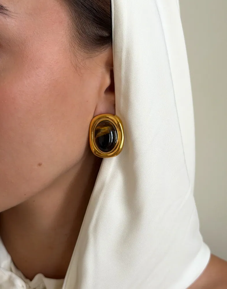Paloma Oval Earrings