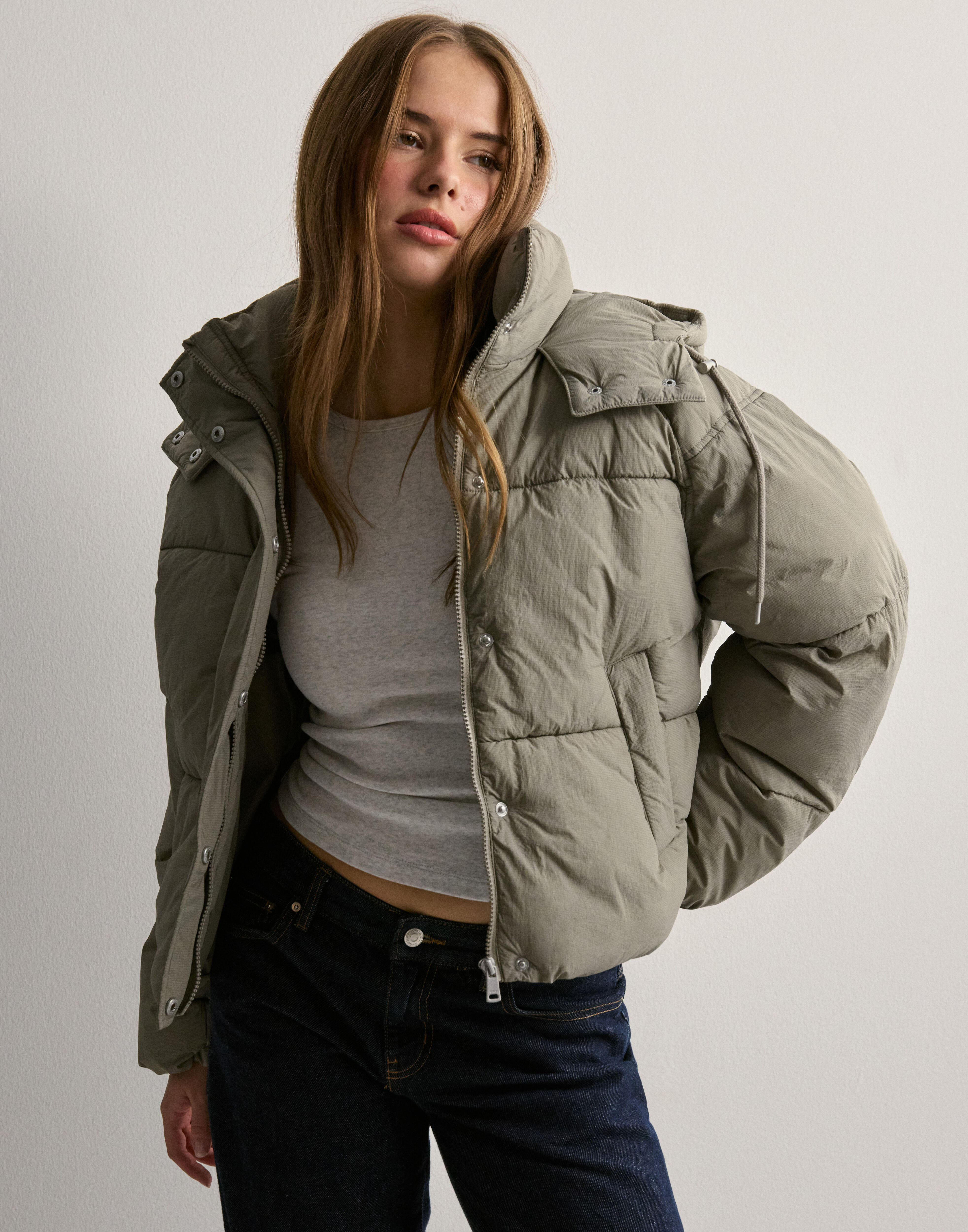 Doudoune Légère ONLY Onlmaria Life Rev Puffer - Veste Femme Avec Capuche Fourrure Synthétique - Style Automne/hiver Tendance Et Chaud