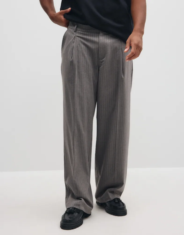 Woodbird Wbbin Hb Stripe Pants Kostymbyxor herr – bild 2