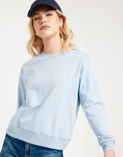 JDY - Jdybille L/S Chambray Embroidery Top - 5026792 Medium Blue Denim Embro Navy main image 1