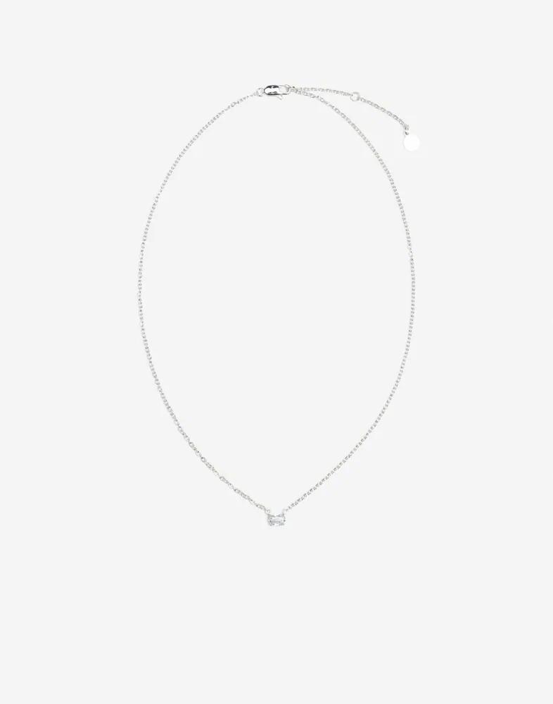 Oval Cut Necklace