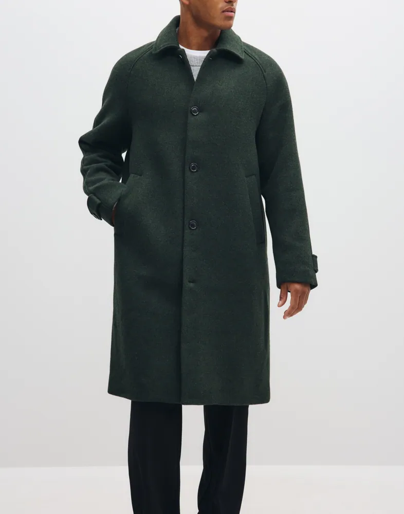 LES DEUX Solid Wool Coat Rockar herr – bild 2