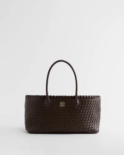 Nelly - Brun - The Basket Shopper Bag