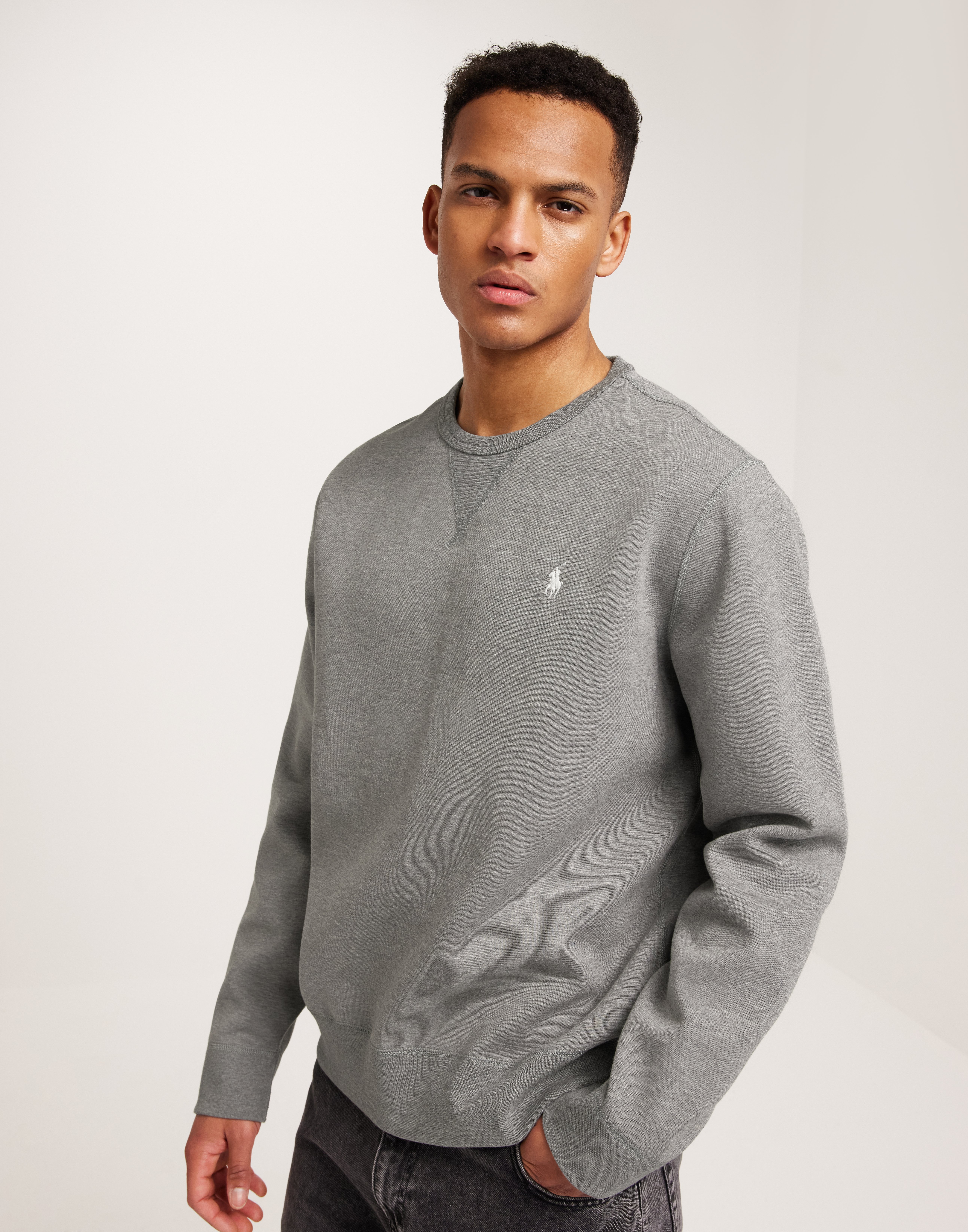 Ralph lauren grey sweatshirt on sale