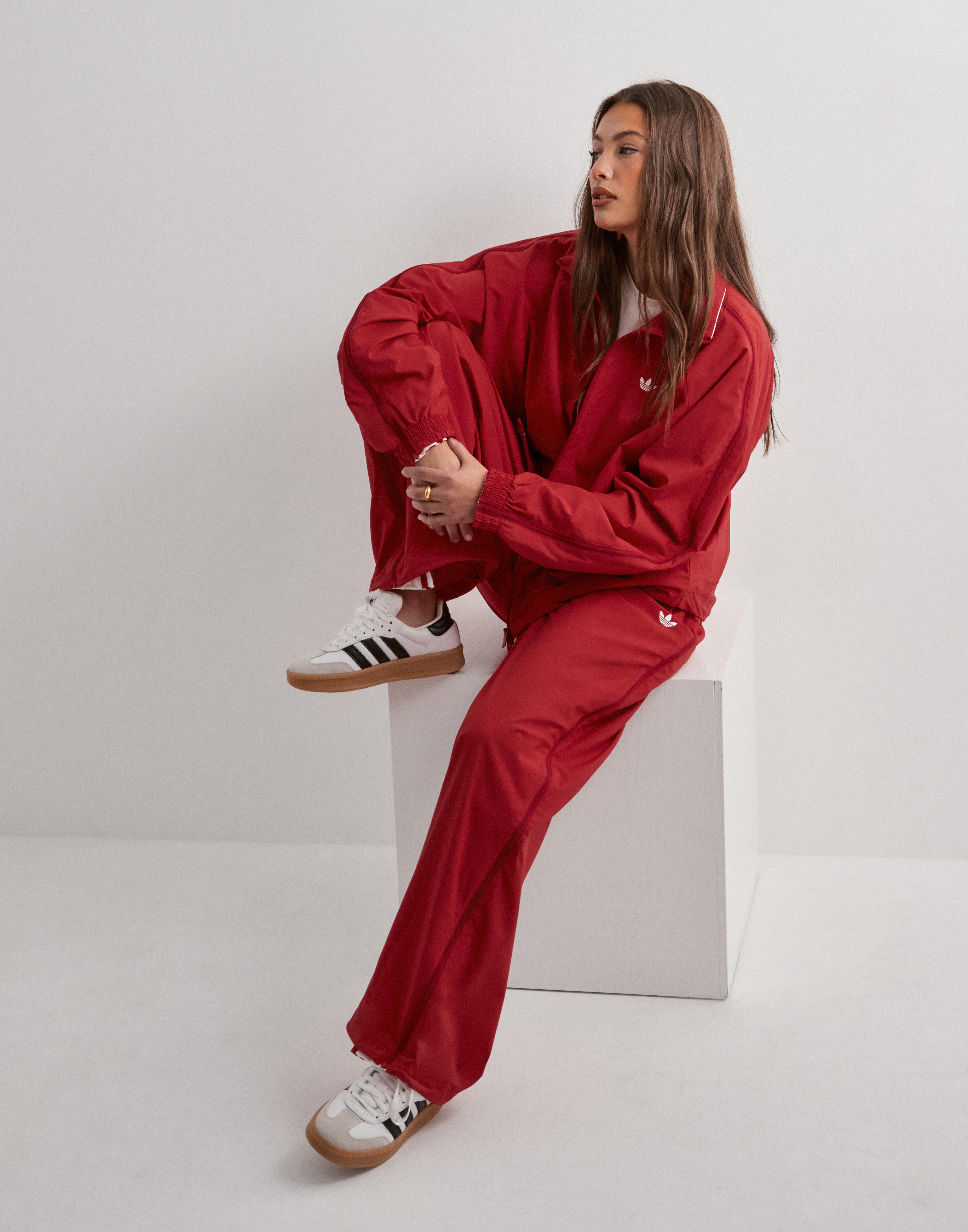 Kaufen Adidas Originals WOVEN TT ZIP - Red | Nelly.com