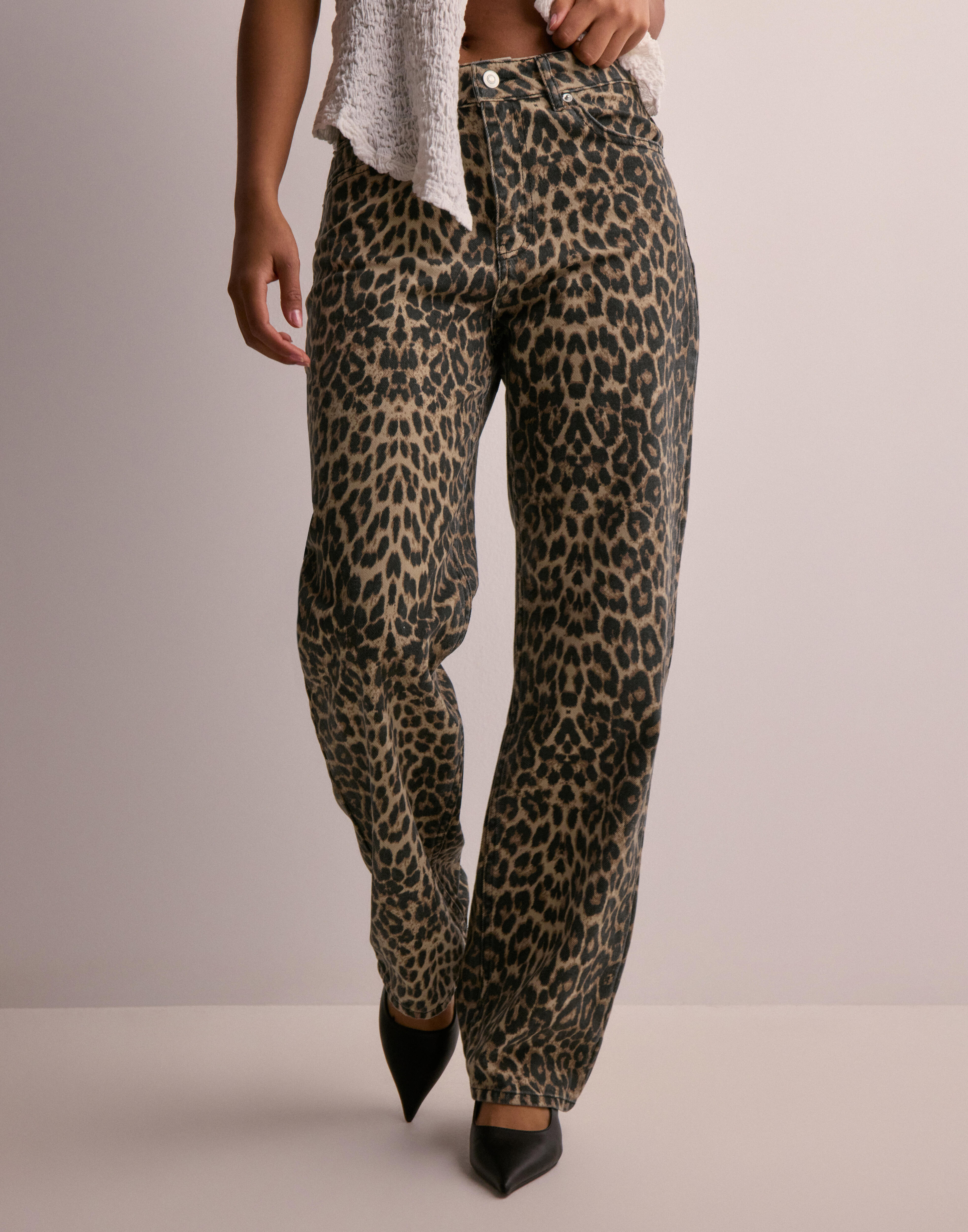 Buy Neo Noir Simona Leopard Pants - Leopard | Nelly.com