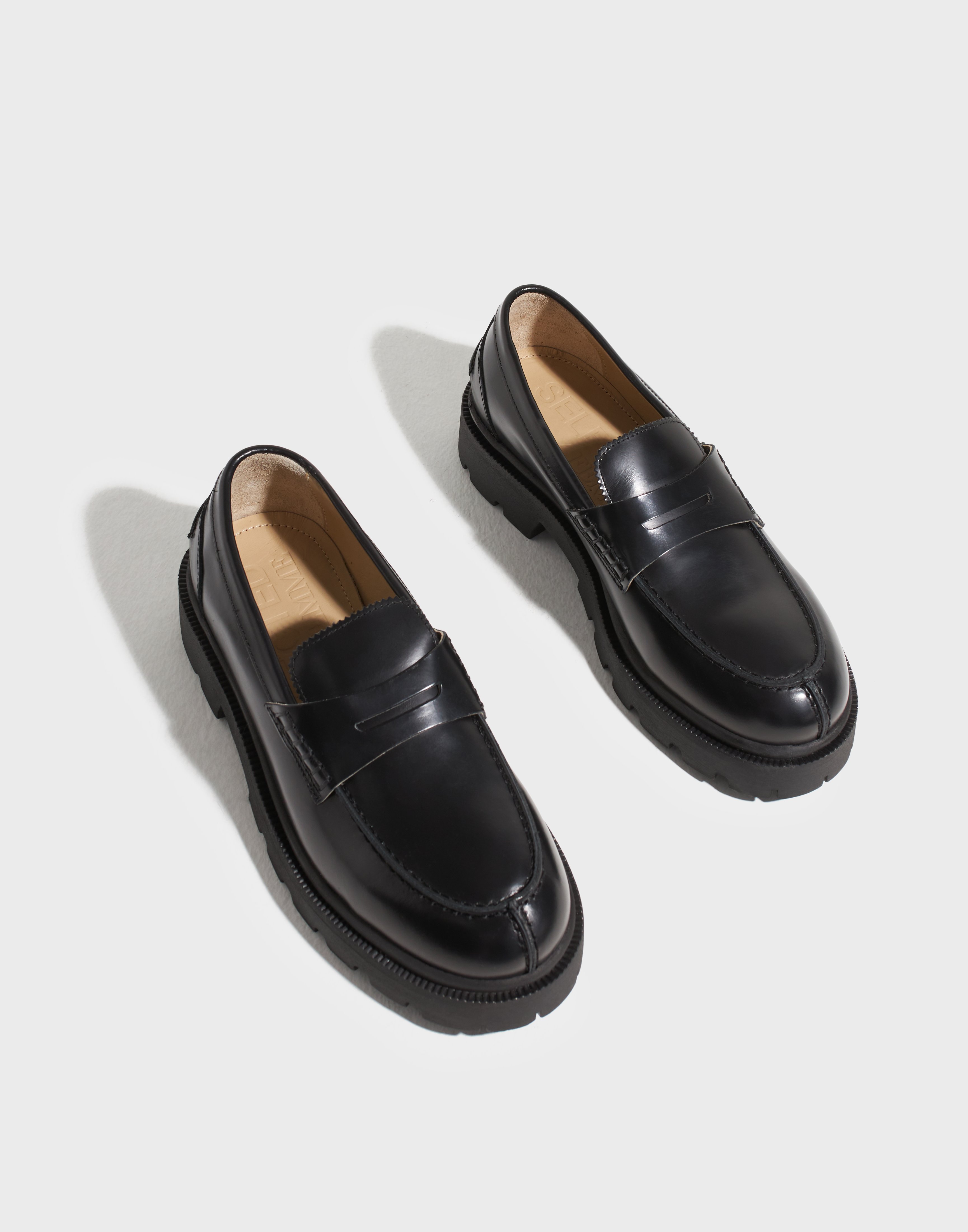 Camille Polido Penny Loafer Black main image 0