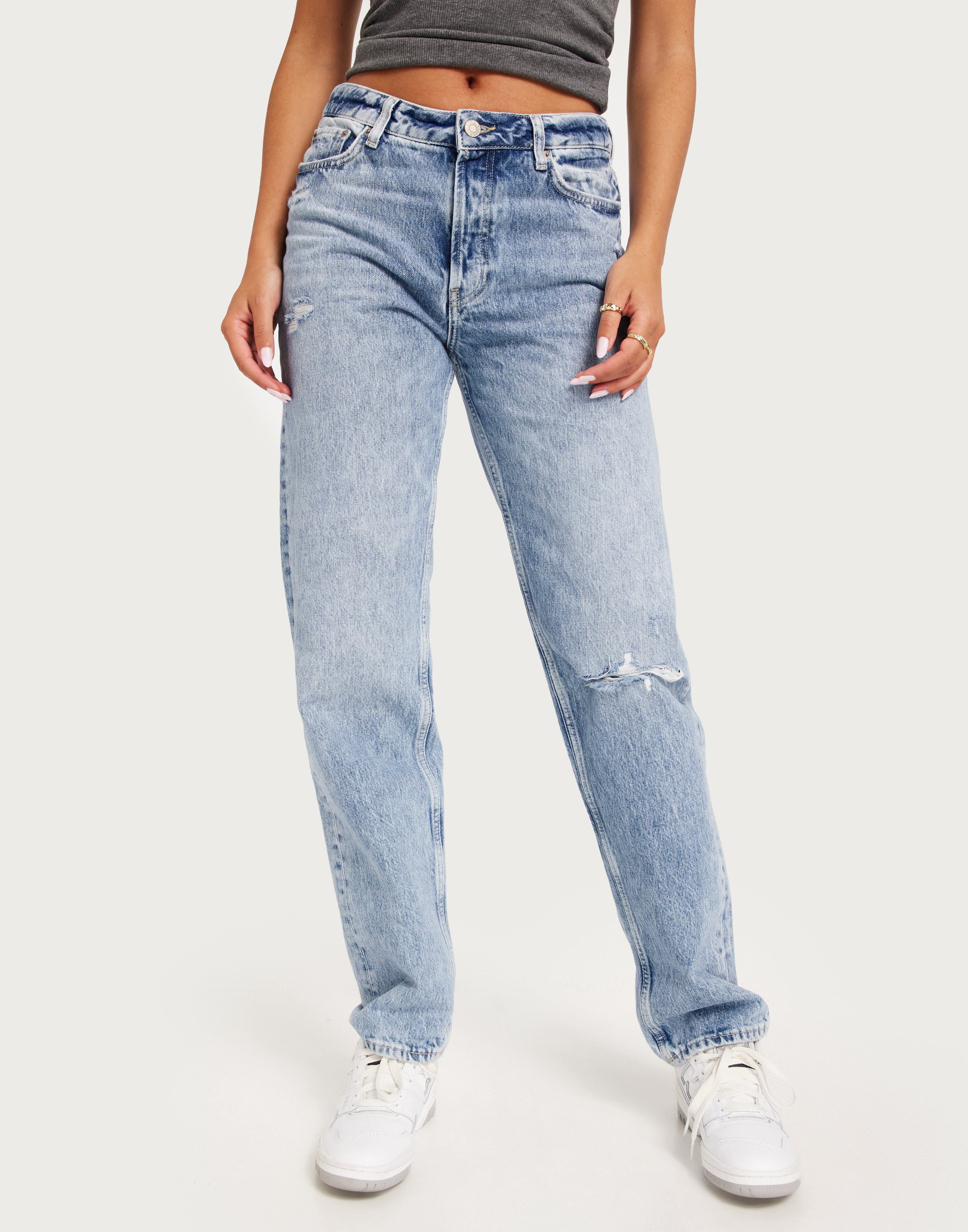 Buy JJXX JXSEOUL STRAIGHT MW CR3008 - Light Blue Denim | Nelly.com