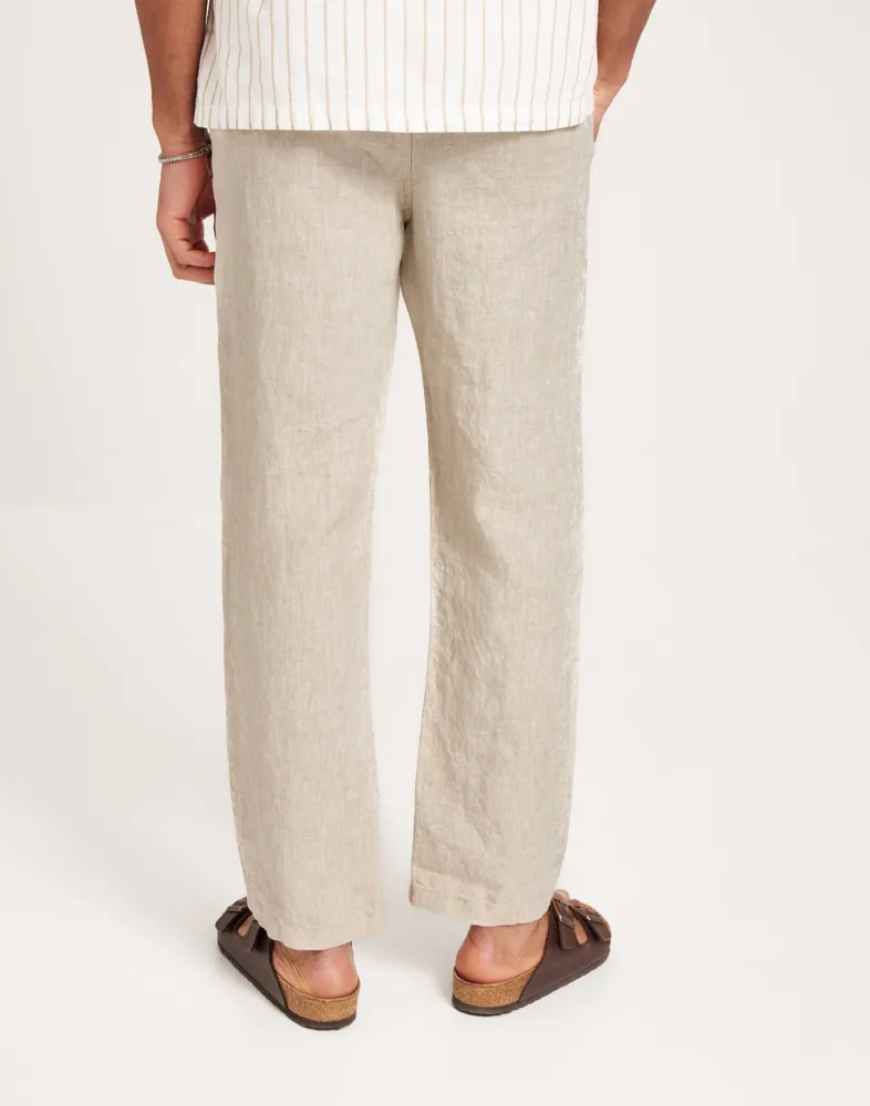 Loose linen pant - GOTS/Vegan