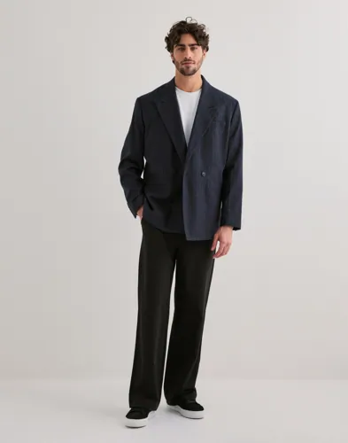 Selected Men Slhrelaxed-Anderson Wool Blend Db B Kavajer herr – bild 3