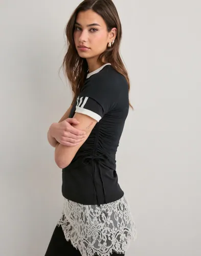 Adidas Originals Layered Calitee t-shirts dam – bild 3