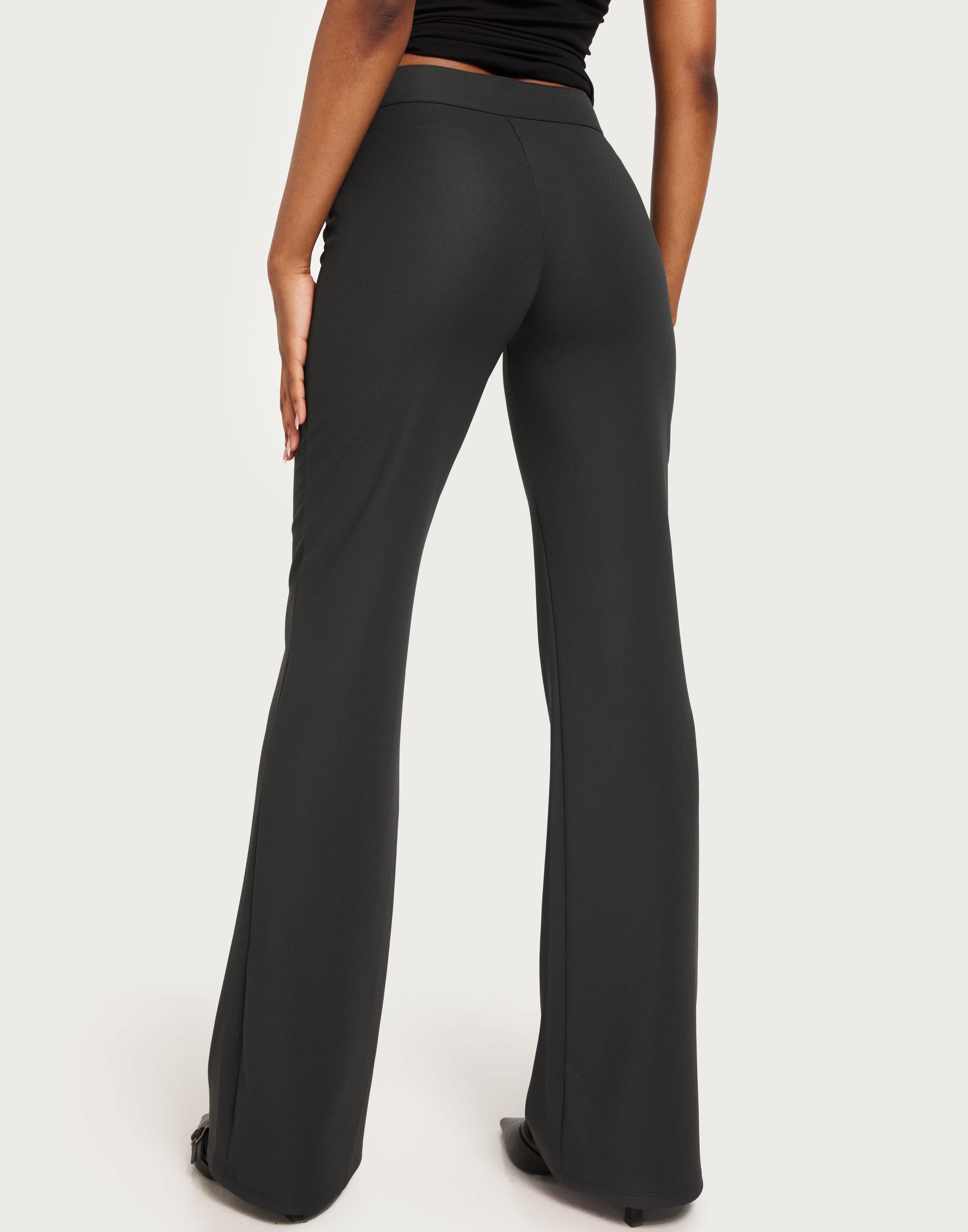 Buy Nelly Keep It Up Flare Pants - Grey | Nelly.com