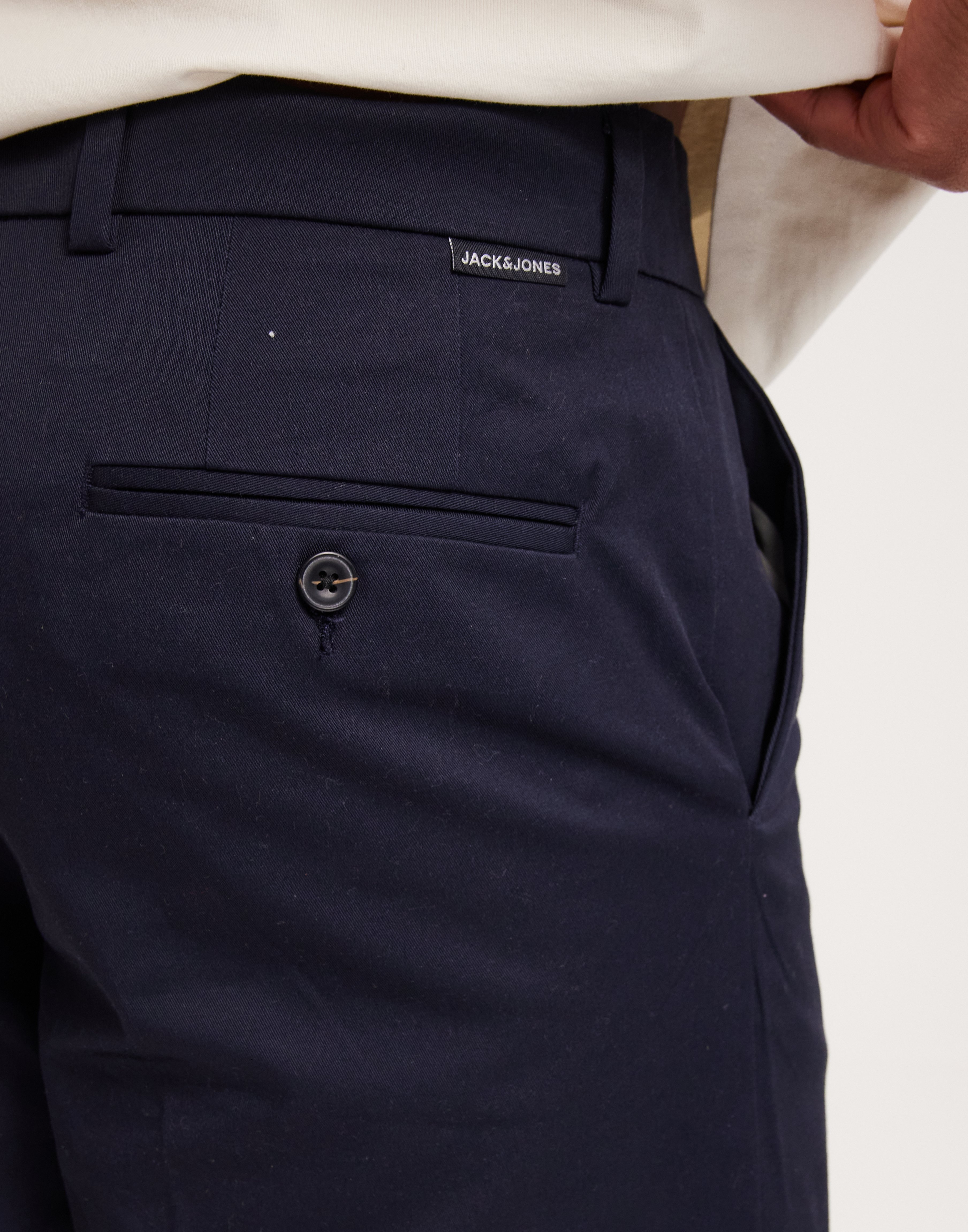 JACK & JONES Herren Chino Hose – Klassische Noos-Passform, Lässig & Bequem