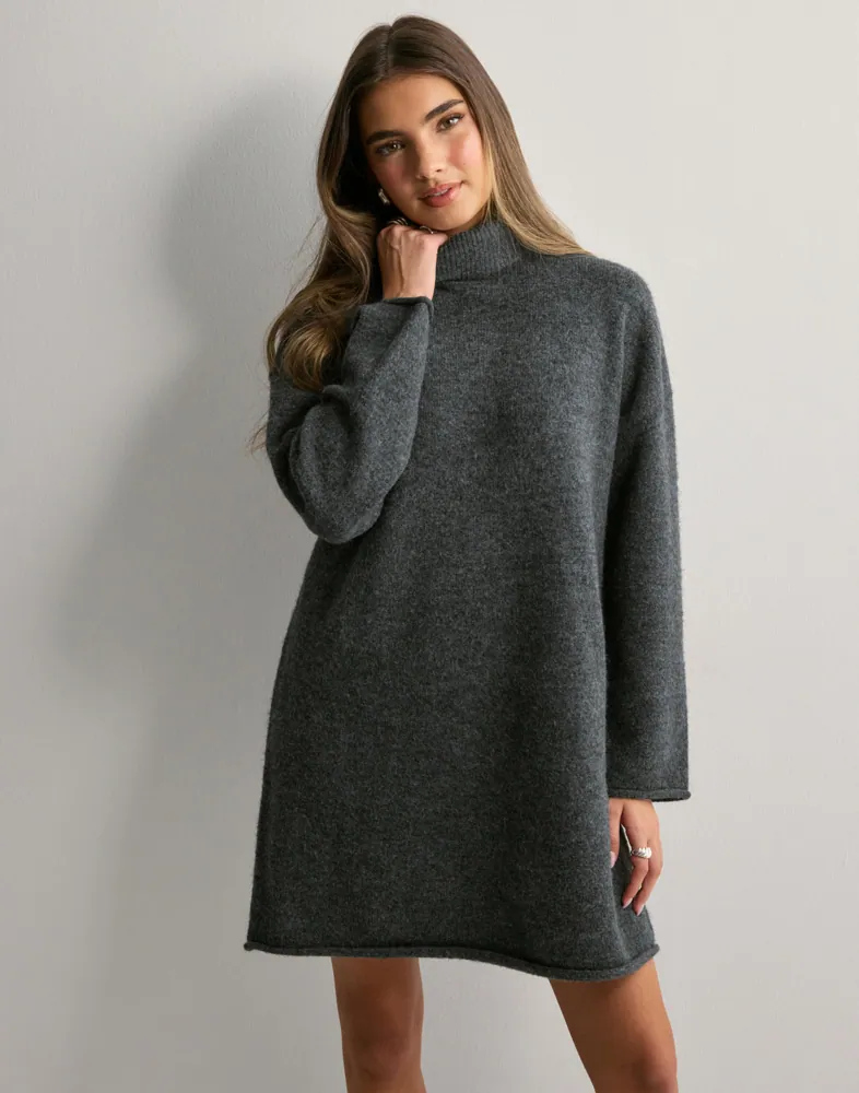 vero moda grey dress Vero Moda Curve Nancy Dress | Curvy Clothing