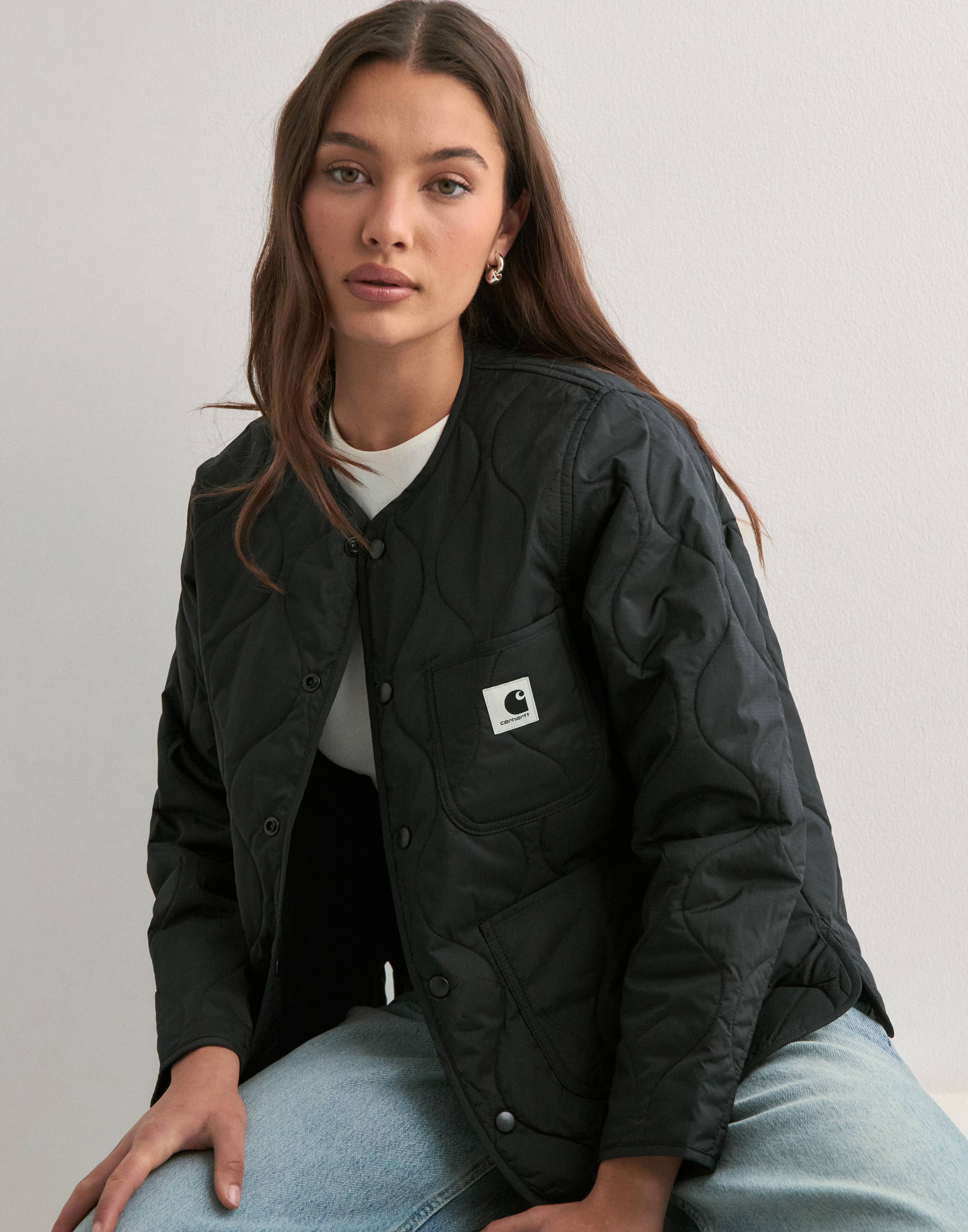 Carhartt WIP レディース　W’ARCA JACKET Carhartt WIP W Arca Jacket Black stone washed – XTREME