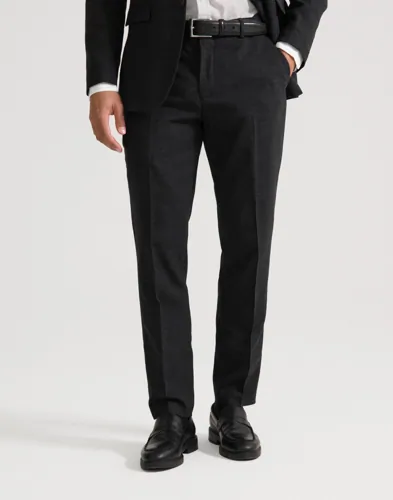 Selected Men Slhslim-Oasis Linen Trs Noos Linnebyxor Svart