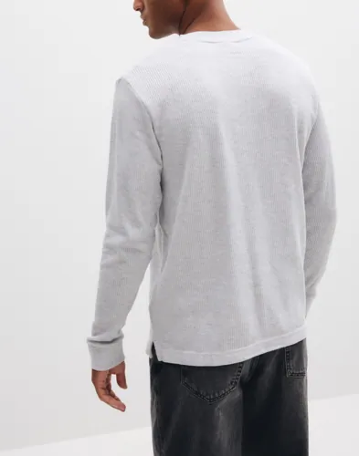 JACK & JONES Jornorrebro Henley Ls Tee Sn Farfarströjor långärmade t-shirts herr – bild 6
