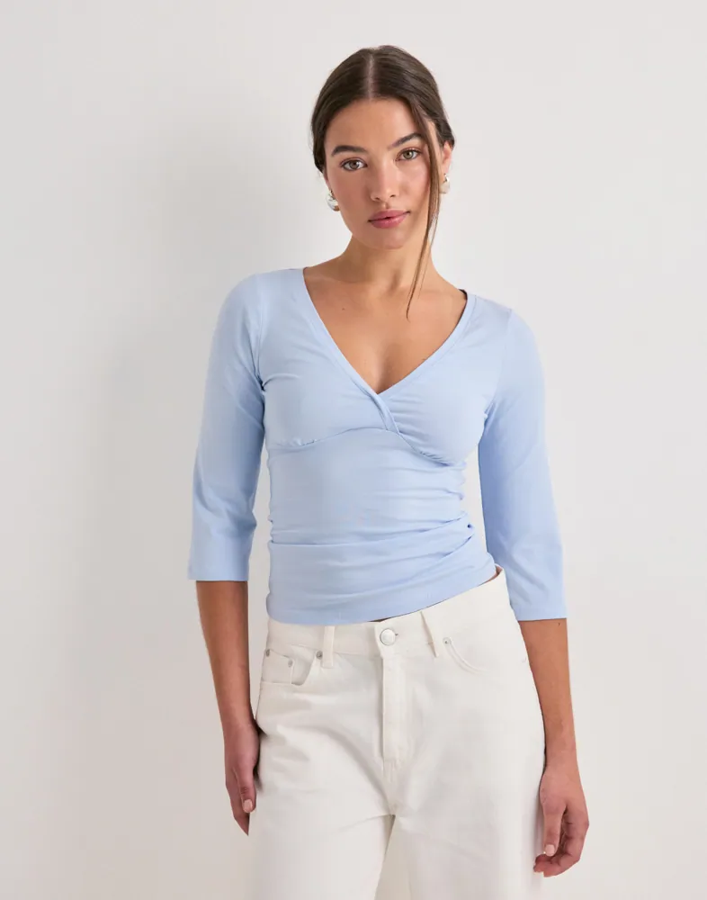 Wrap Half Sleeve Top