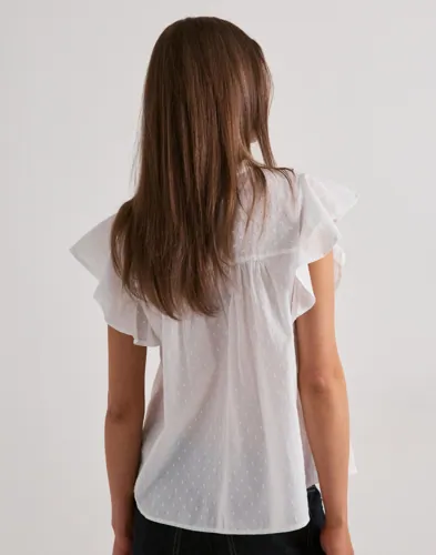 VERO MODA Vmtrine Sl Lace Top Wvn Ga Noos blusar dam – bild 2