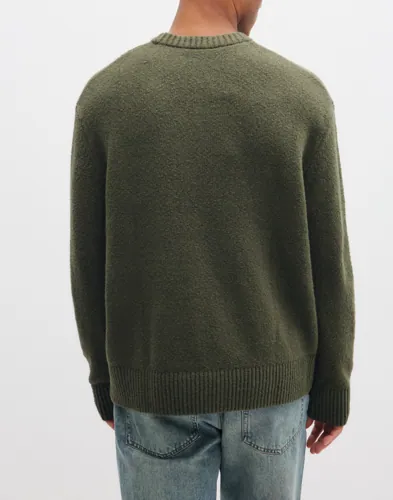 Selected Men Slmalex Ls Knit Crew Neck Noos Sweatshirts herr – bild 3