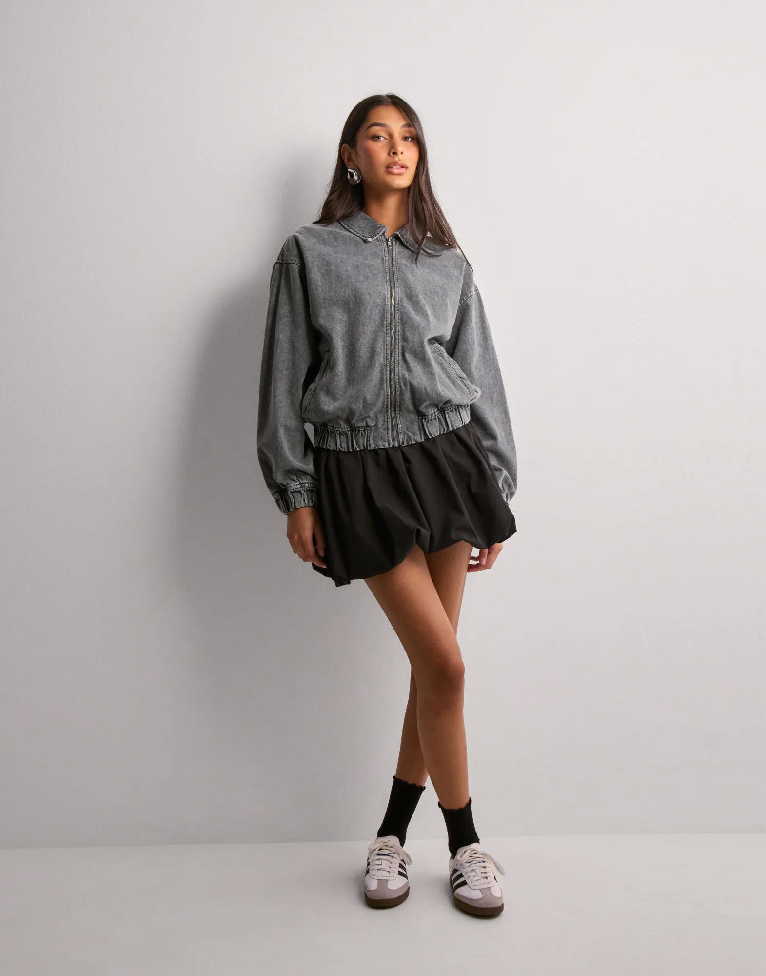 Buy JJXX JXZIGGY WASHED JACKET PNT - Phantom | Nelly.com