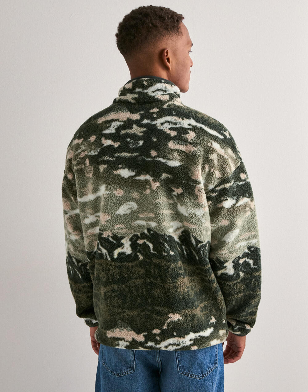Buy Columbia Helvetia II Printed Half Snap Fleece - Safari | NLYMAN