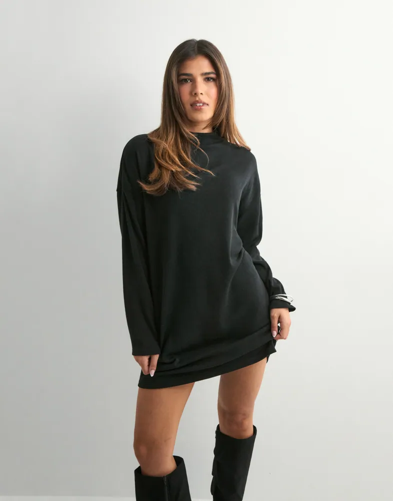 chinese dress ladies Women's Long Sleeve Maxi Shirt Dress Lapel Neck Solid Simple Casual Loose  Dresses Flowy Beach Dress with Drawstring Black at Amazon Women's Clothing  store main image 1