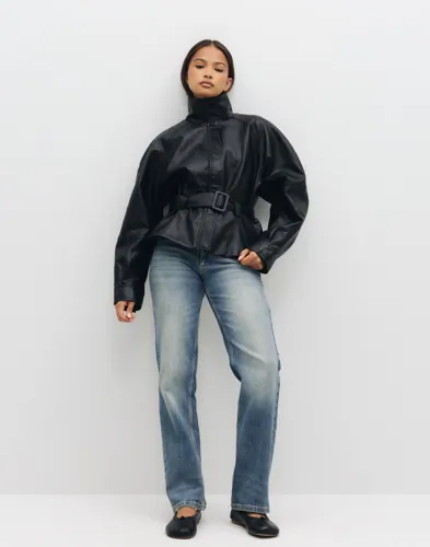 NEO NOIR Jaclyn Faux Leather Jacket skinnjackor dam – bild 2
