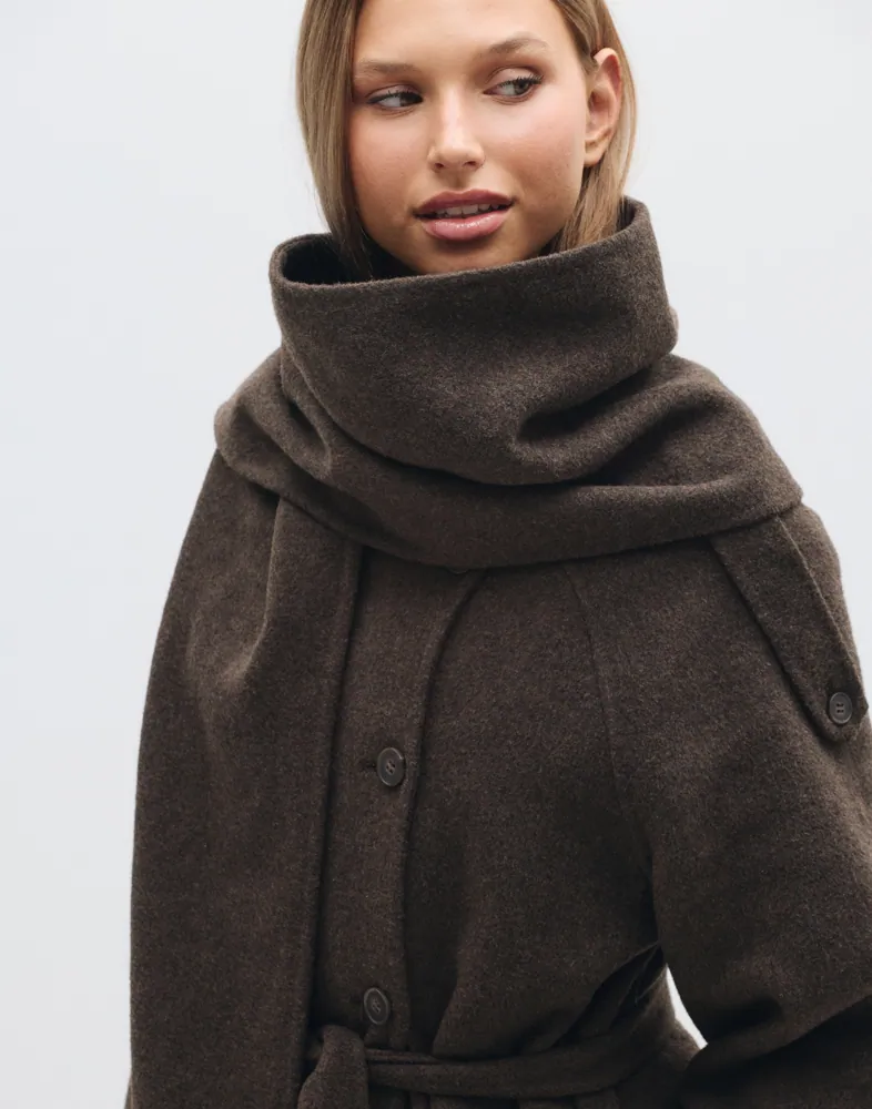 Nelly Wool Blend Coat kappor & rockar dam – bild 3