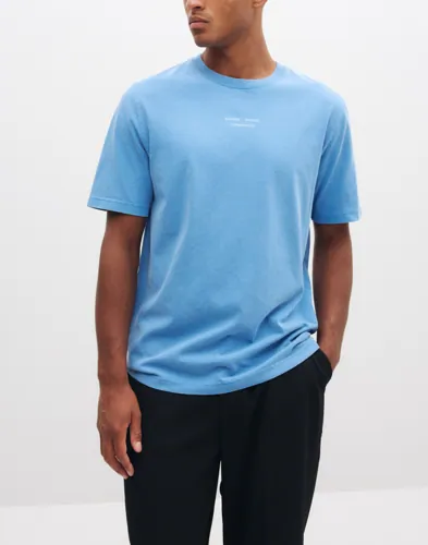 Samsøe Samsøe Samarcus T-Shirt 15489 Kortärmade t-shirts Blå