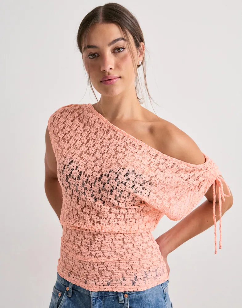 Wonderful Lace Shoulder Top