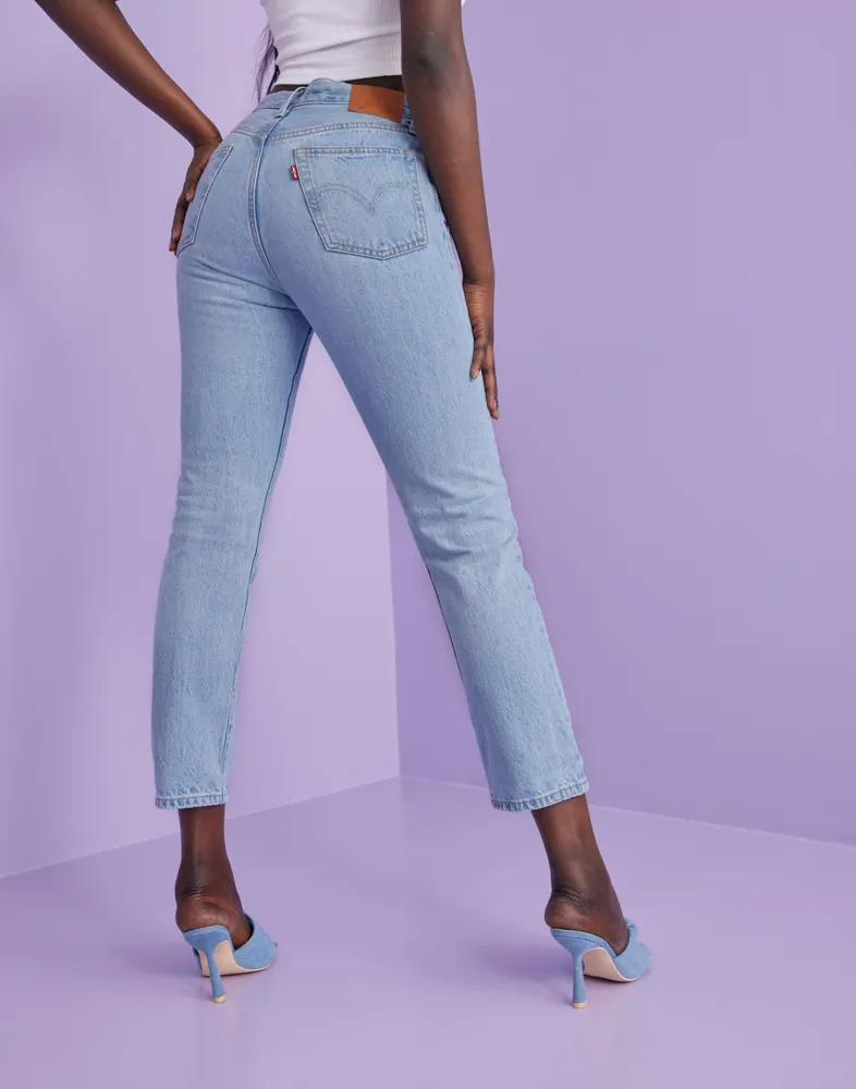 Crop Jeans Levis Purple Jeans Luxor Levi 501 Women Jeans Levis 501
