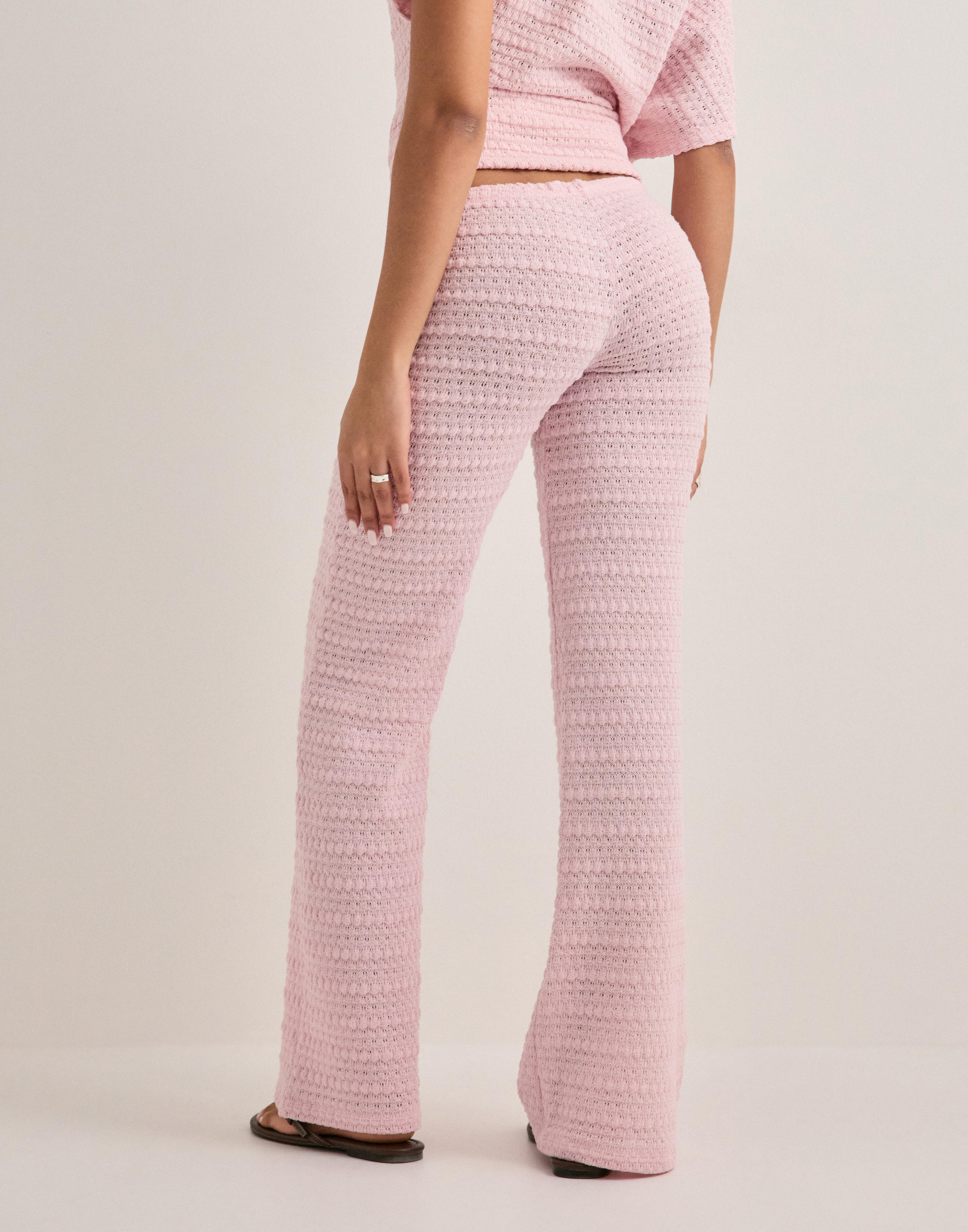 Crochet low waist pants