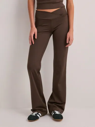 Nelly - Brun - Sculpting Wrap Waist Tights