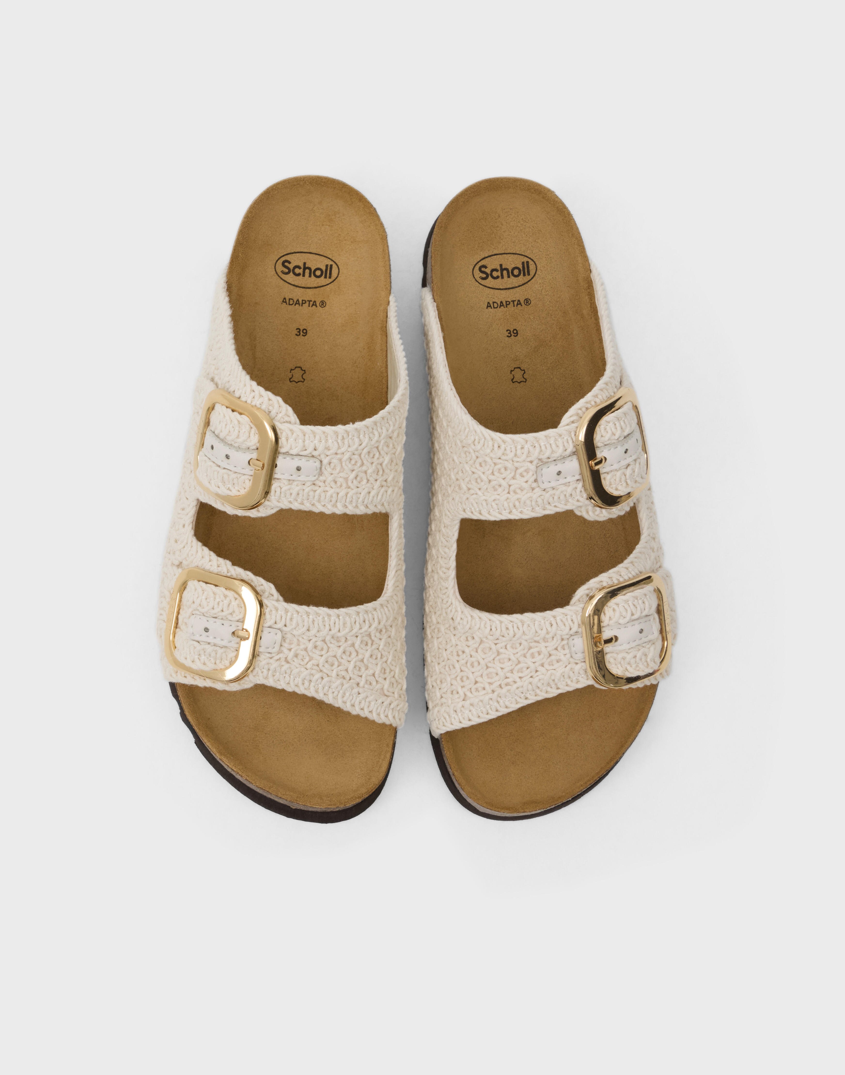 Buy Scholl Noelle Crochet - Offwhite | Nelly.com