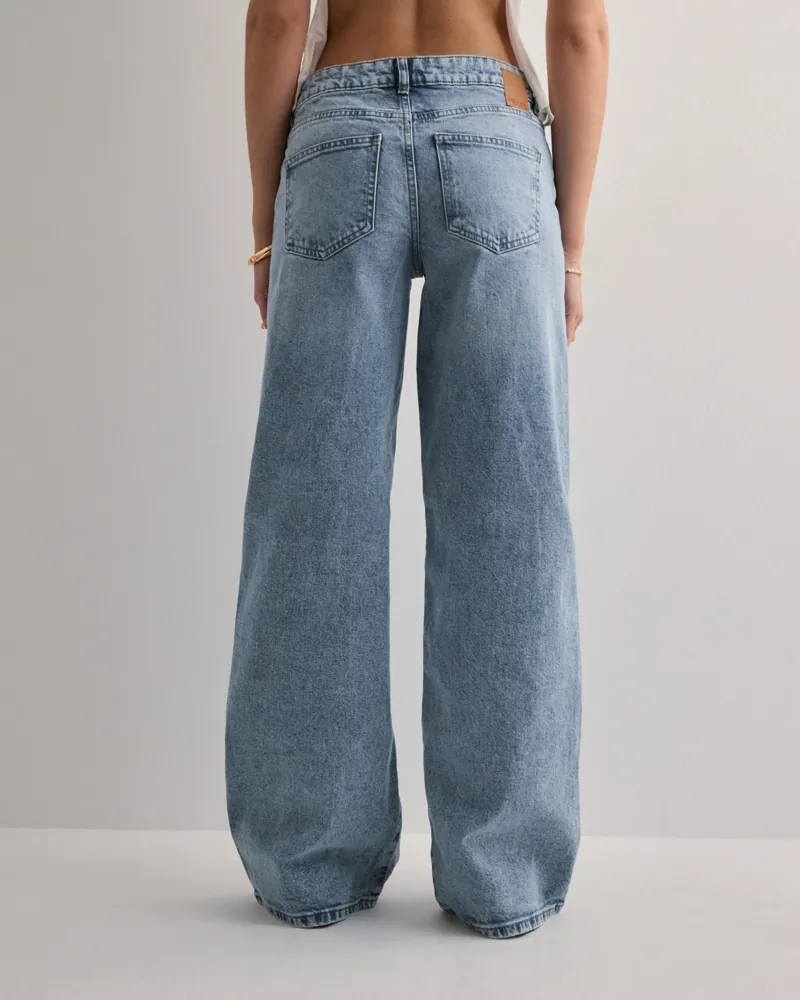 Pcselma Lw Wide Jeans Lb Noos Bc