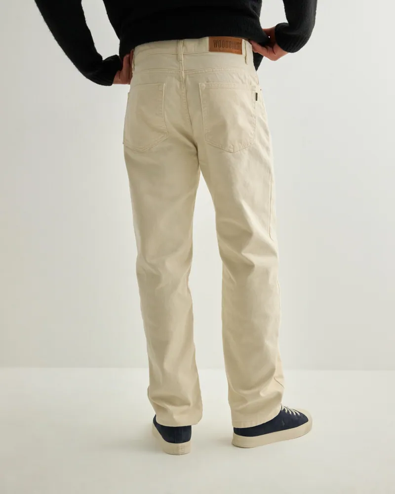 Woodbird Leroy Twill Pants Loose fit jeans herr – bild 2