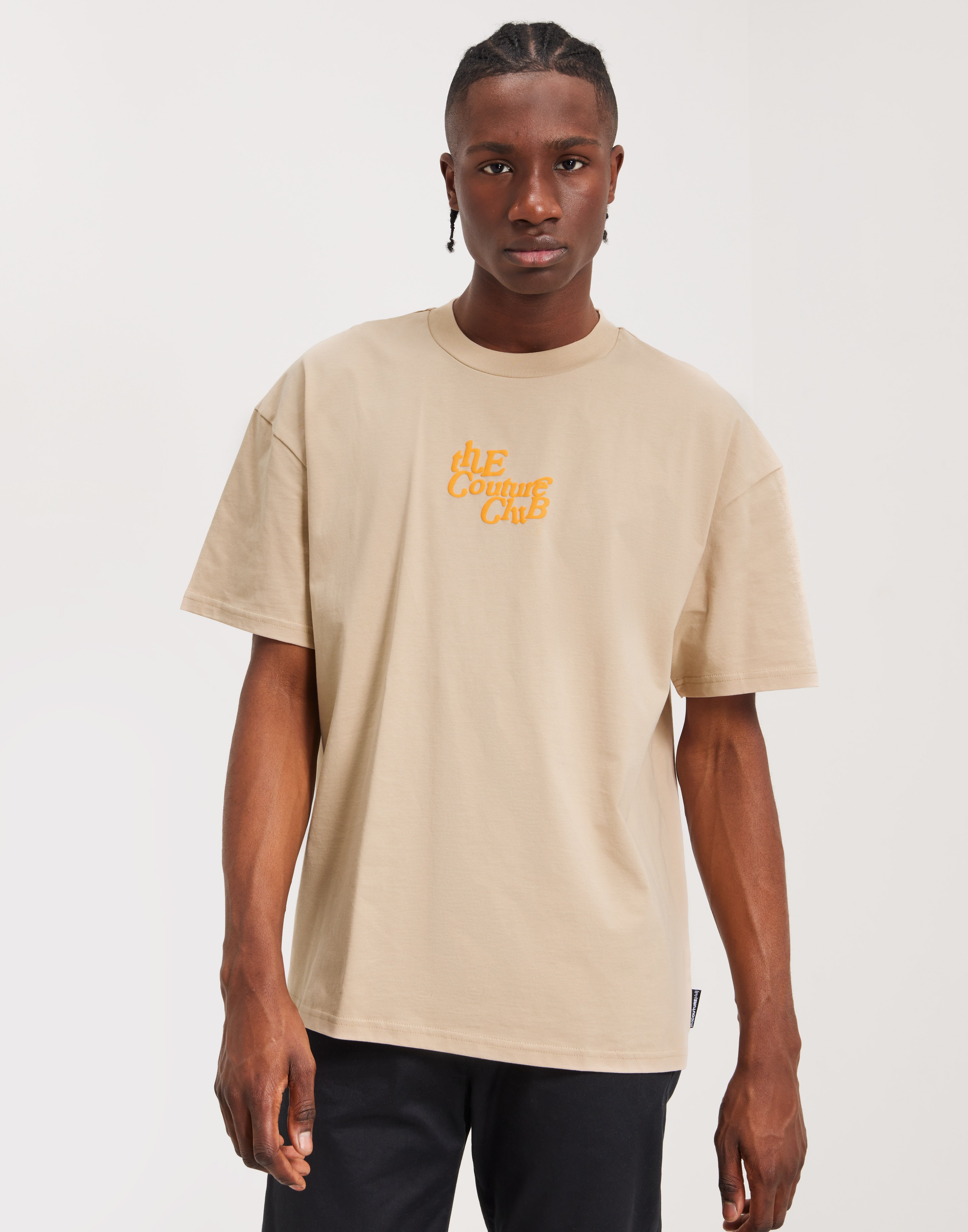 Buy The Couture Club NEON PRINT RELAXED FIT T SHIRT Beige NLYMAN